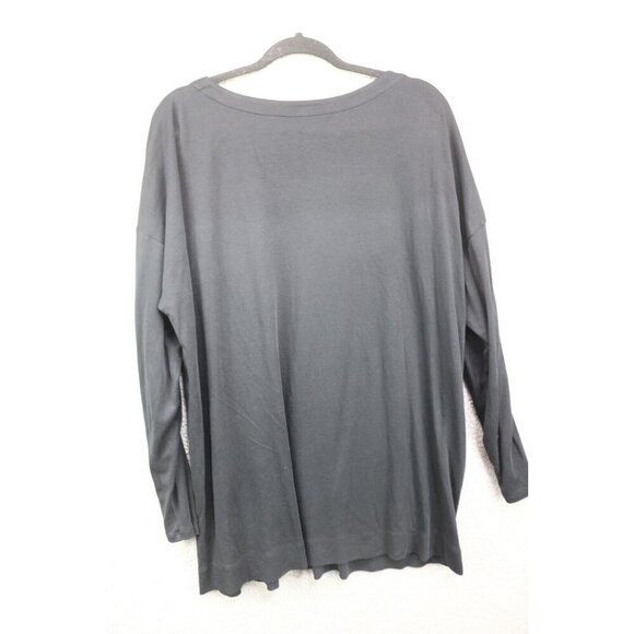 J. Jill 3/4 Sleeve Simply Supima Scoop Neck Tunic-Size 2X-Very Soft - Picture 6 of 7